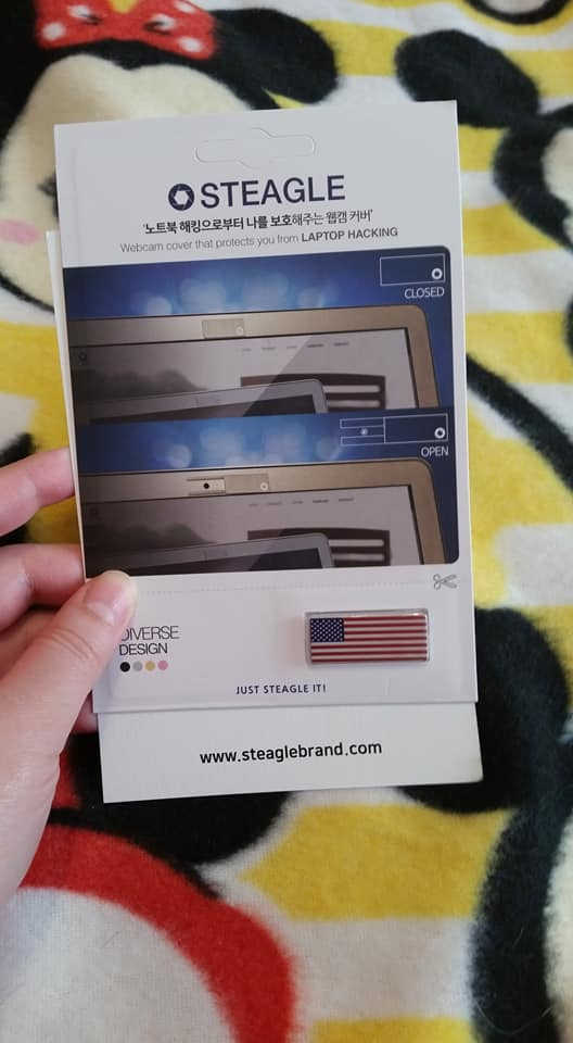 [STEAGLE] 프리미엄 노트북 웹캠 덮개 리뷰 사진