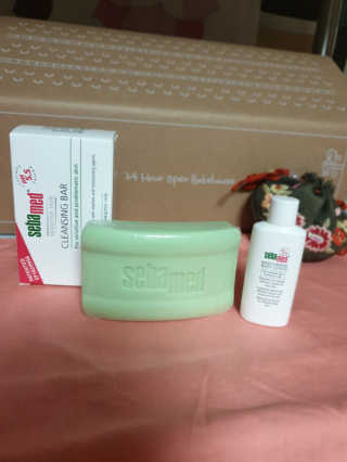 세바메드 클래식 클렌징 바[비누] + 바디로션 15ml — 3점을 준 리뷰어가 2019년 9월 올린 사용 사진