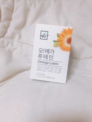 네츄럴굿띵스 오!메가루테인 60일분 — 4.5점을 준 리뷰어가 2019년 4월 올린 사용 사진