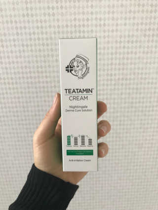 나이팅게일 티타민 크림 리뉴얼 — 5점을 준 리뷰어가 2018년 5월 올린 사용 사진