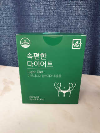 네츄럴굿띵스 속편한 다이어트 30포 — 5점을 준 리뷰어가 2019년 10월 올린 사용 사진