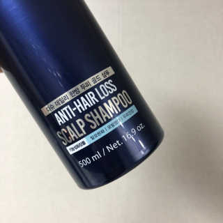 다슈코리아 다슈 데일리 단백질 한방 두피 골드 샴푸 500ml — 4.5점을 준 리뷰어가 2019년 1월 올린 사용 사진