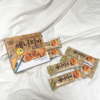 견과가 똘똘 뭉쳐들어간 넛츠몬 에너지바 1BOX 6개입 — 5점을 준 리뷰어가 2018년 1월 올린 사용 사진