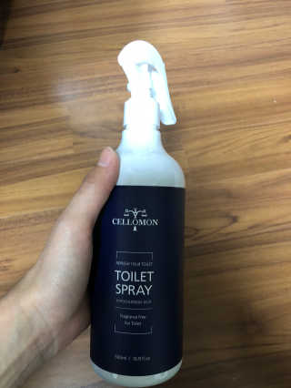 셀로몬 토일렛 스프레이 500ml — 5점을 준 리뷰어가 2018년 5월 올린 사용 사진