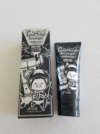 엘리자베카 Elizavecca  LongoLongo Gronique Diamond Mask Pack — 5점을 준 리뷰어가 2019년 5월 올린 사용 사진