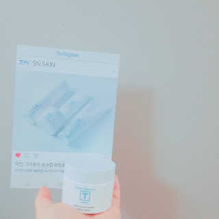 SN 에스엔 티크림 — 4.17점을 준 리뷰어가 2017년 12월 올린 사용 사진