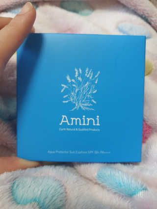 아미니 아쿠아 프로텍터 선쿠션 — 4점을 준 리뷰어가 2019년 4월 올린 사용 사진