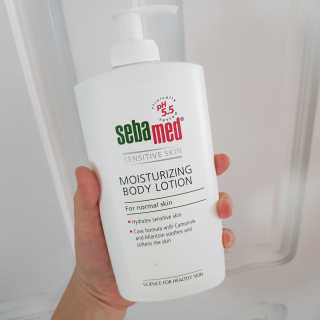 세바메드 모이스처라이징 바디로션 400ml — 4점을 준 리뷰어가 2019년 8월 올린 사용 사진