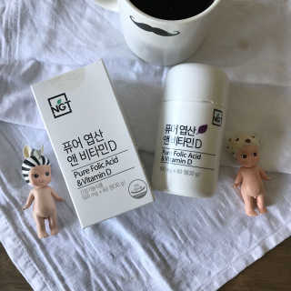 네츄럴굿띵스 퓨어 락토 철분 60일분 — 5점을 준 리뷰어가 2018년 2월 올린 사용 사진