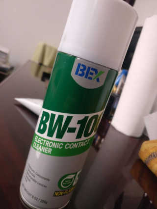 BW-100, 전자 접점 클리너 — 4.5점을 준 리뷰어가 2019년 11월 올린 사용 사진