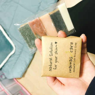 마마스케어 달맞이꽃 아기비누_민감하고 여린 피부 케어 — 5점을 준 리뷰어가 2017년 12월 올린 사용 사진