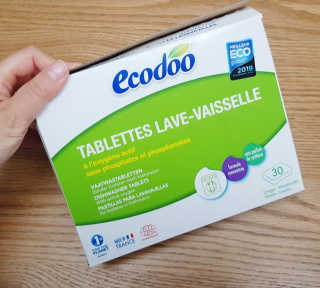에코두 식기세척기세제 타블렛 600g — 5점을 준 리뷰어가 2019년 6월 올린 사용 사진