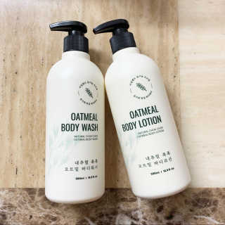 (주)에네스티 내추럴 촉촉  오트밀 바디로션 500ml — 5점을 준 리뷰어가 2020년 1월 올린 사용 사진