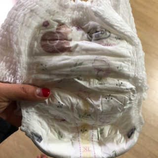 보솜이 리얼코튼 팬티형 — 5점을 준 리뷰어가 2019년 3월 올린 사용 사진