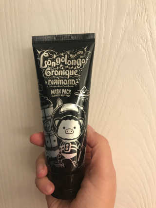 엘리자베카 Elizavecca  LongoLongo Gronique Diamond Mask Pack — 3.67점을 준 리뷰어가 2018년 7월 올린 사용 사진