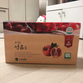[하이헬스] 정말 진하고 맛있는 유기농 석류즙 30포 — 5점을 준 리뷰어가 2019년 11월 올린 사용 사진