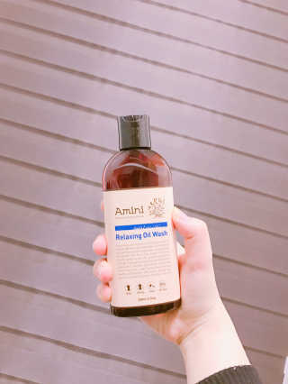 아미니 오일워시 시리즈 400ml（3종 중 1종 랜덤발송 — 5점을 준 리뷰어가 2017년 2월 올린 사용 사진