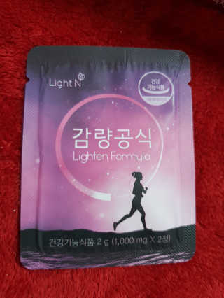 [감량공식] 다이어트 건강기능식품 — 5점을 준 리뷰어가 2019년 12월 올린 사용 사진