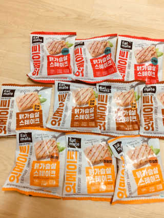 개근질마트 잇메이트 닭가슴살 스테이크 혼합 1kg — 5점을 준 리뷰어가 2019년 10월 올린 사용 사진