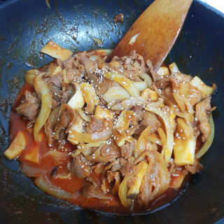미티스트 더 맛있는 소담 소불고기 + 도담 돼지 불고기 — 5점을 준 리뷰어가 2019년 2월 올린 사용 사진