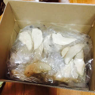 나는펫 100% 국산닭가슴살1BOX/30입 — 3점을 준 리뷰어가 2016년 12월 올린 사용 사진