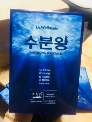 닥터웰메이드 수분왕 — 4.5점을 준 리뷰어가 2018년 5월 올린 사용 사진