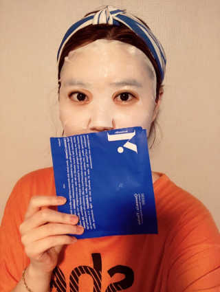 키노닉스 Querencia_Flawless 마스크팩 — 5점을 준 리뷰어가 2019년 5월 올린 사용 사진