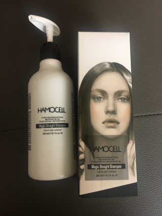 HAMOCELL 헤머셀 매직 스트레이트 샴푸 — 5점을 준 리뷰어가 2019년 4월 올린 사용 사진
