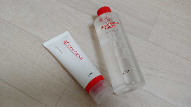 AC 카밍토너 + 클리어크림 2종 세트 리뷰 사진