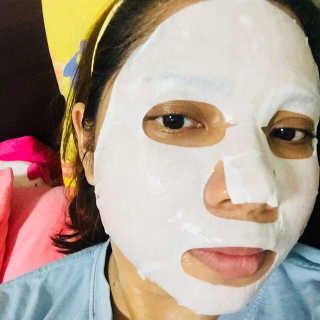 멀블리스 웨딩드레스 루비 마스크팩 5매입 — 5점을 준 리뷰어가 2018년 2월 올린 사용 사진