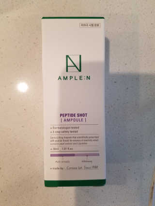 앰플엔 암 페트 펩티드 샷 AMPOULE — 5점을 준 리뷰어가 2019년 6월 올린 사용 사진