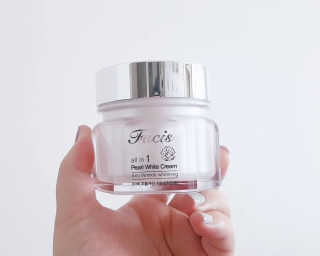 파시스 올인원 진주 화이트닝 크림 100ml — 5점을 준 리뷰어가 2019년 5월 올린 사용 사진