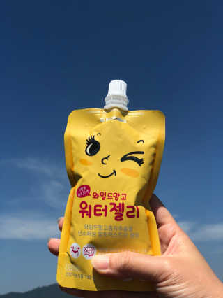 프롬바이오 와일드망고 워터젤리 — 5점을 준 리뷰어가 2018년 8월 올린 사용 사진