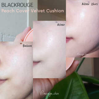 [블랙루즈] 피치 커버 벨벳 쿠션 2종 중 택1 — 5점을 준 리뷰어가 2019년 10월 올린 사용 사진