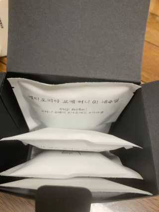 200ml 스페셜티 커피 드립백 프리미엄 패키지 샘플러 — 5점을 준 리뷰어가 2019년 8월 올린 사용 사진