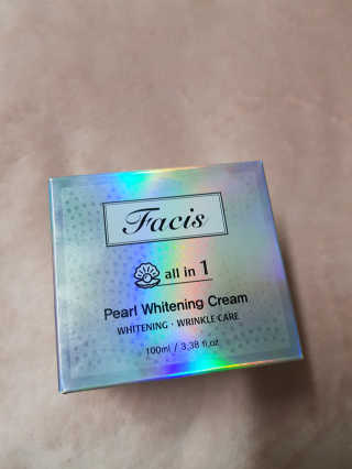 파시스 올인원 진주 화이트닝 크림 100ml — 3점을 준 리뷰어가 2019년 3월 올린 사용 사진