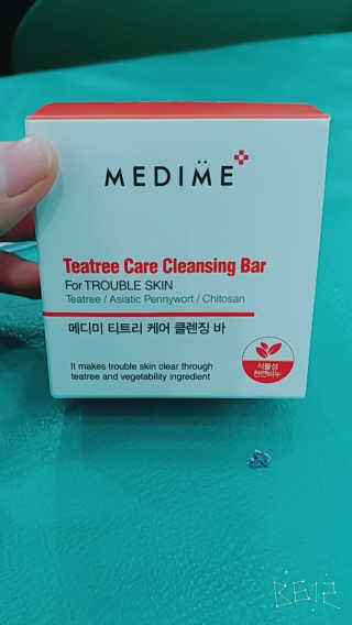 메디미 티트리케어 클렌징 바 — 5점을 준 리뷰어가 2017년 11월 올린 사용 사진