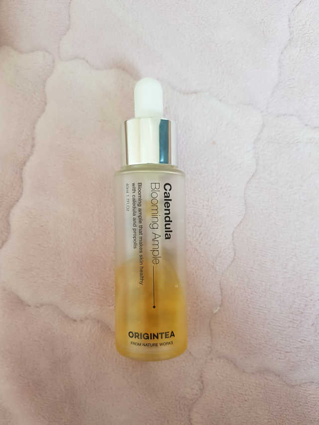 오리진티 카렌듈라 블루밍 앰플 40ml 리뷰 사진