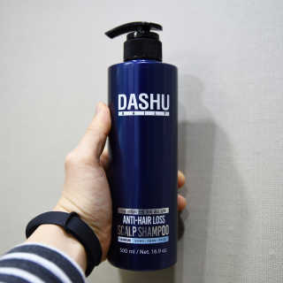 다슈코리아 다슈 데일리 단백질 한방 두피 골드 샴푸 500ml — 5점을 준 리뷰어가 2018년 11월 올린 사용 사진
