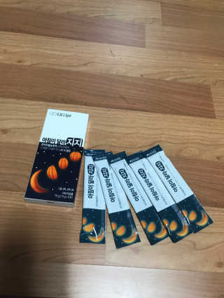 지지랩 [호박즙] 아침이 달라지지 15g x 5포 — 5점을 준 리뷰어가 2019년 12월 올린 사용 사진