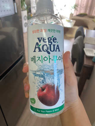 베지아쿠아 475ml + 리필 1000ml 1Set — 5점을 준 리뷰어가 2019년 11월 올린 사용 사진