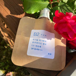 톤28 유기농 블루라이트 방어 UV 차단거리 지성용 B2 — 4점을 준 리뷰어가 2019년 5월 올린 사용 사진