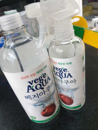 베지아쿠아 475ml + 리필 1000ml 1Set — 5점을 준 리뷰어가 2019년 11월 올린 사용 사진