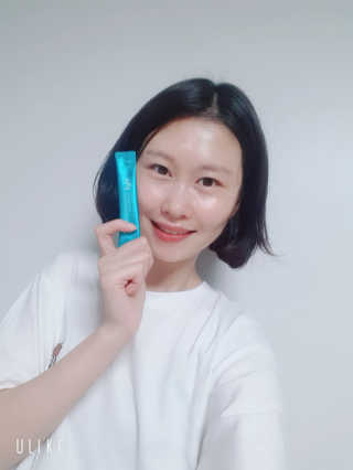 오지아이 워터 밤 모이스처 슬리핑 팩 4ml X 20pcs — 5점을 준 리뷰어가 2020년 2월 올린 사용 사진