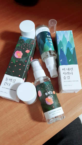 르플랑 제주 패브릭 퍼퓸 60ml 8종 — 4.67점을 준 리뷰어가 2018년 9월 올린 사용 사진