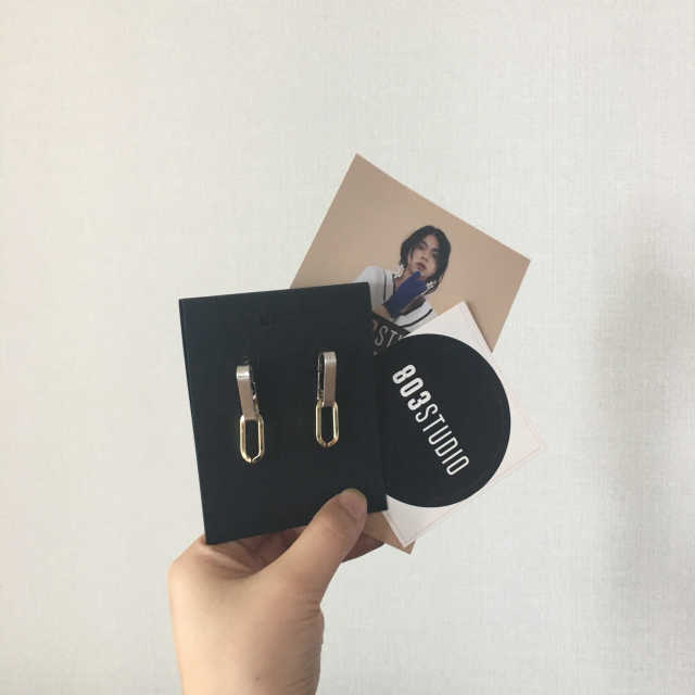 Vanessa Chain drop earring 리뷰 사진