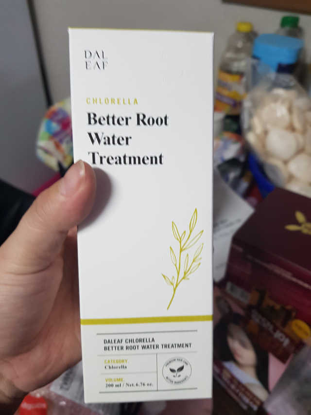 달리프 클로렐라 베러 루트 워터트리트먼트 200ml 리뷰 사진