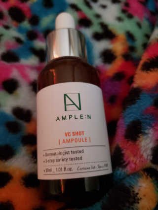 앰플엔 AMPLEN VC SHOT AMPOULE — 5점을 준 리뷰어가 2019년 8월 올린 사용 사진