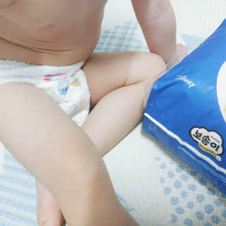보솜이 베이비케어 팬티형 기저귀 — 4.5점을 준 리뷰어가 2019년 3월 올린 사용 사진