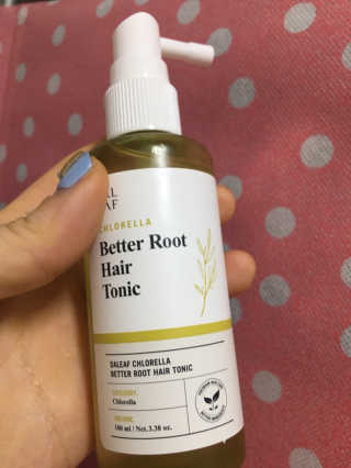 달리프 클로렐라 베러 루트 헤어토닉 100ml — 4.5점을 준 리뷰어가 2020년 1월 올린 사용 사진